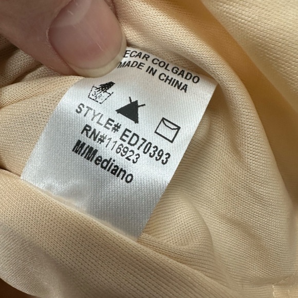 Boutique - Rose Gold Sequin Party Special Event Glam Midi Dress, Sz S, M,L NWT - Picture 8 of 9